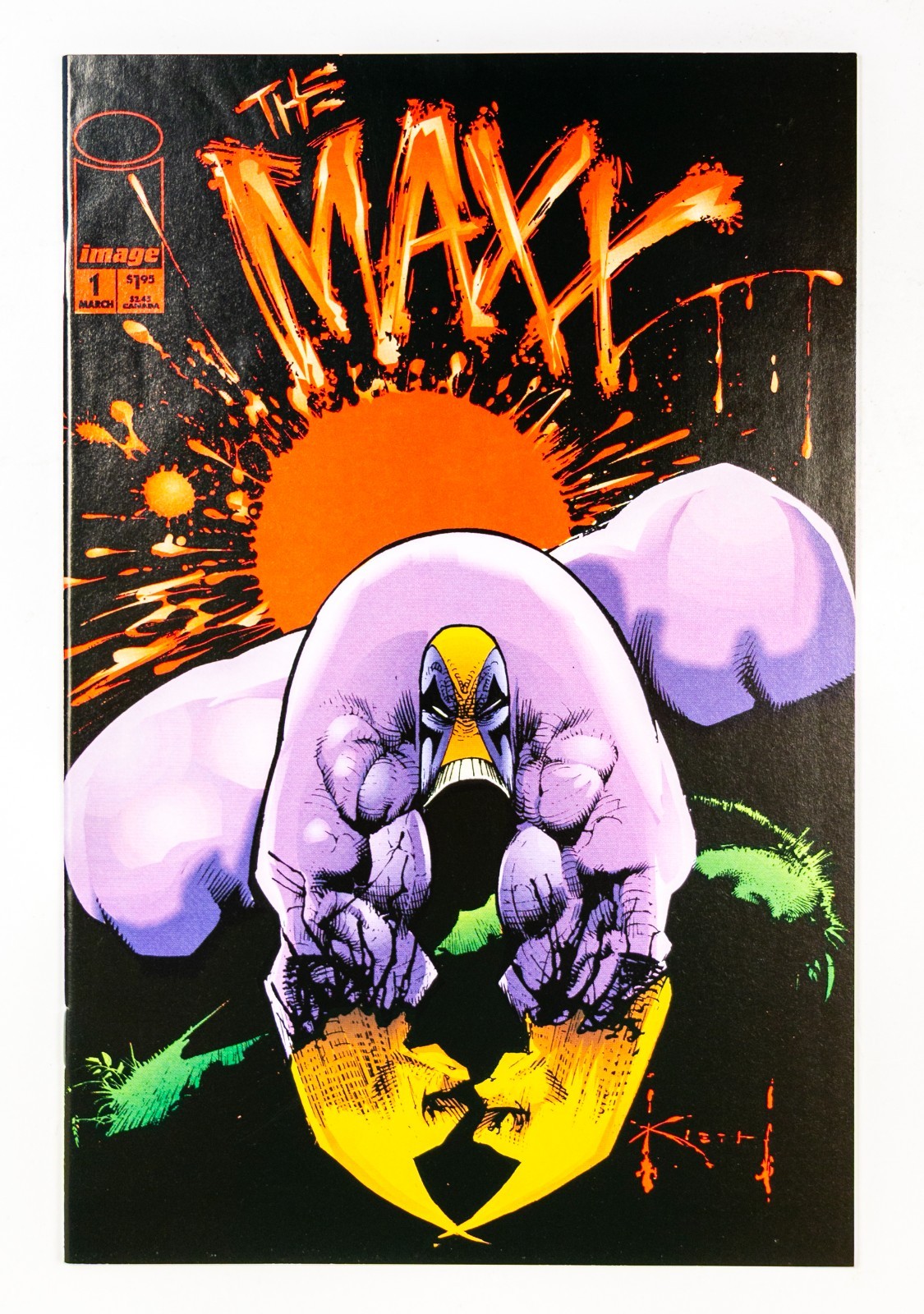 The Maxx #1 (1993 Image) 1st App. by William Messner-Loebs & Sam Keith! VF/NM