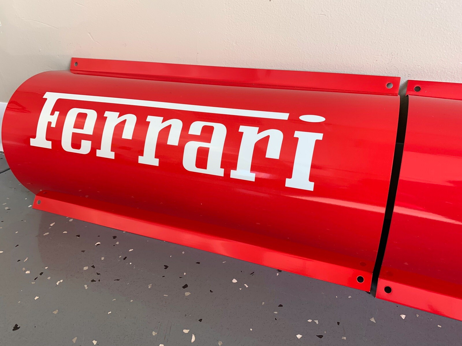 Amazing Ferrari 3 Pc 3D Effect Reproduction Garage Sign
