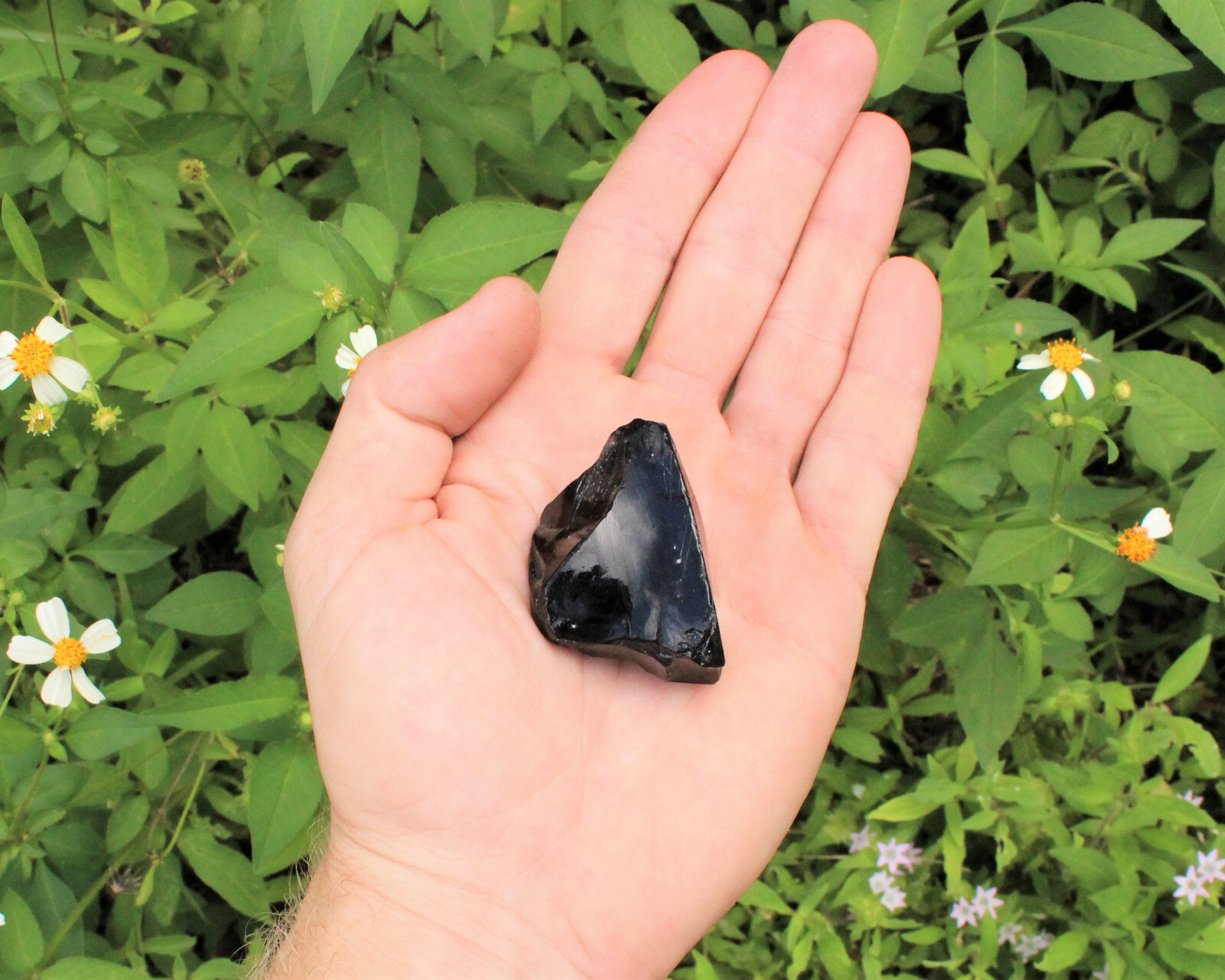 1/4 lb Bulk Lot Natural Rough Black Obsidian Raw Rock Stone Crystal Healing 4 oz