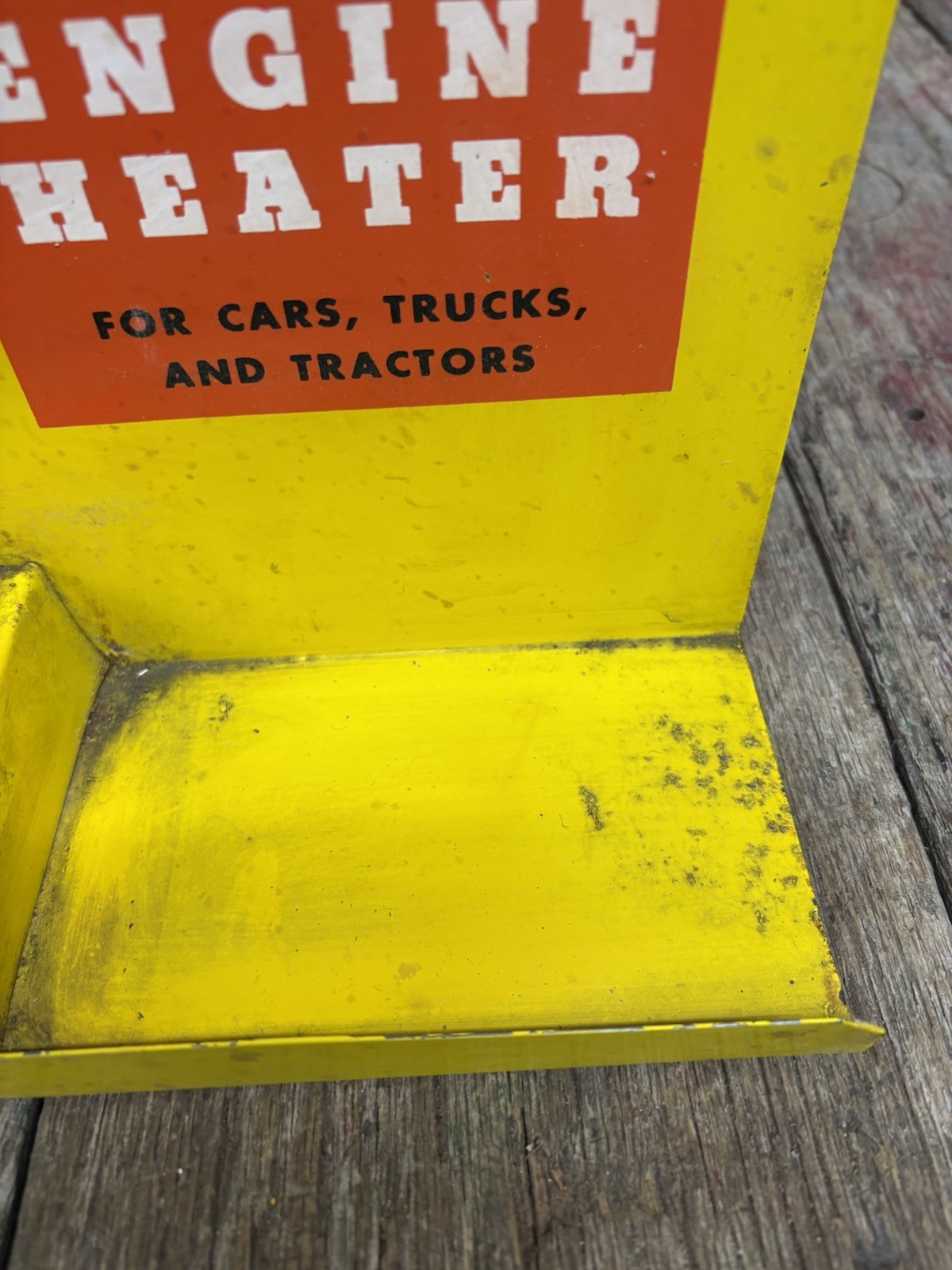 Vintage 50s/60s Freeman Headbolt Engine Heater Gas Station Counter Top Display