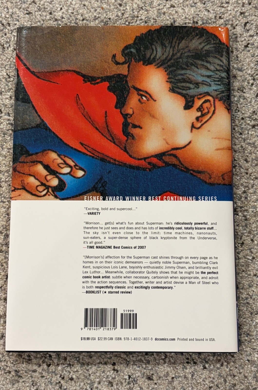 DC Comics Graphic Novel All Star Superman Vol 2 Grant Morrison Frank Quitely
