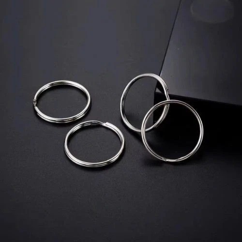 100PCS Key Rings Bulk Split Key Rings Keychain Rings and Crafts 1 Inch (25Mm)