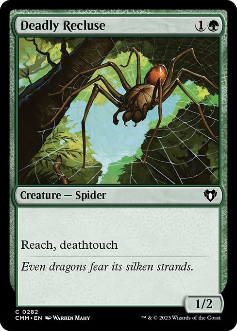 [MTG] Deadly Recluse (0282) (CMM) NM