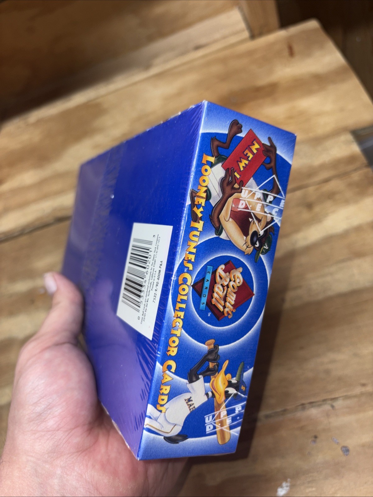 1990 Upper Deck LOONEY TUNES Comic Ball Series 1 Baseball Card Sealed Box New