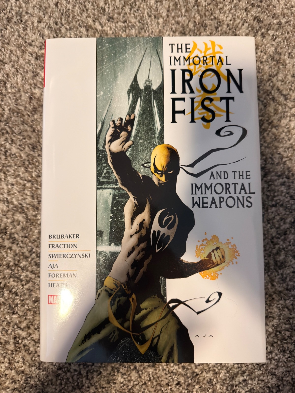 Marvel Comics Immortal Iron Fist Immortal Weapons Omnibus Brubaker Fraction