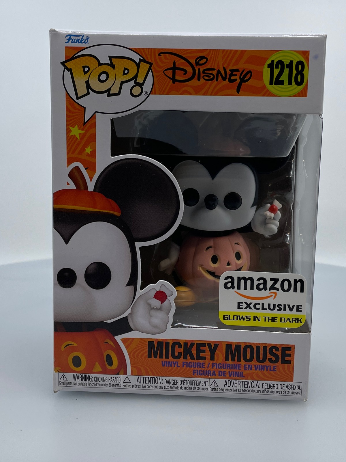Mickey Mouse Glow in the Dark #1218 NOT MINT