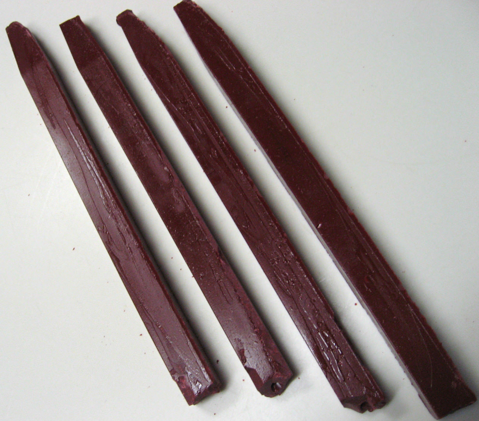 RED DOP WAX, ONE LB. for dopping stones, 4 sticks, SUPERIOR, MADE IN USA!