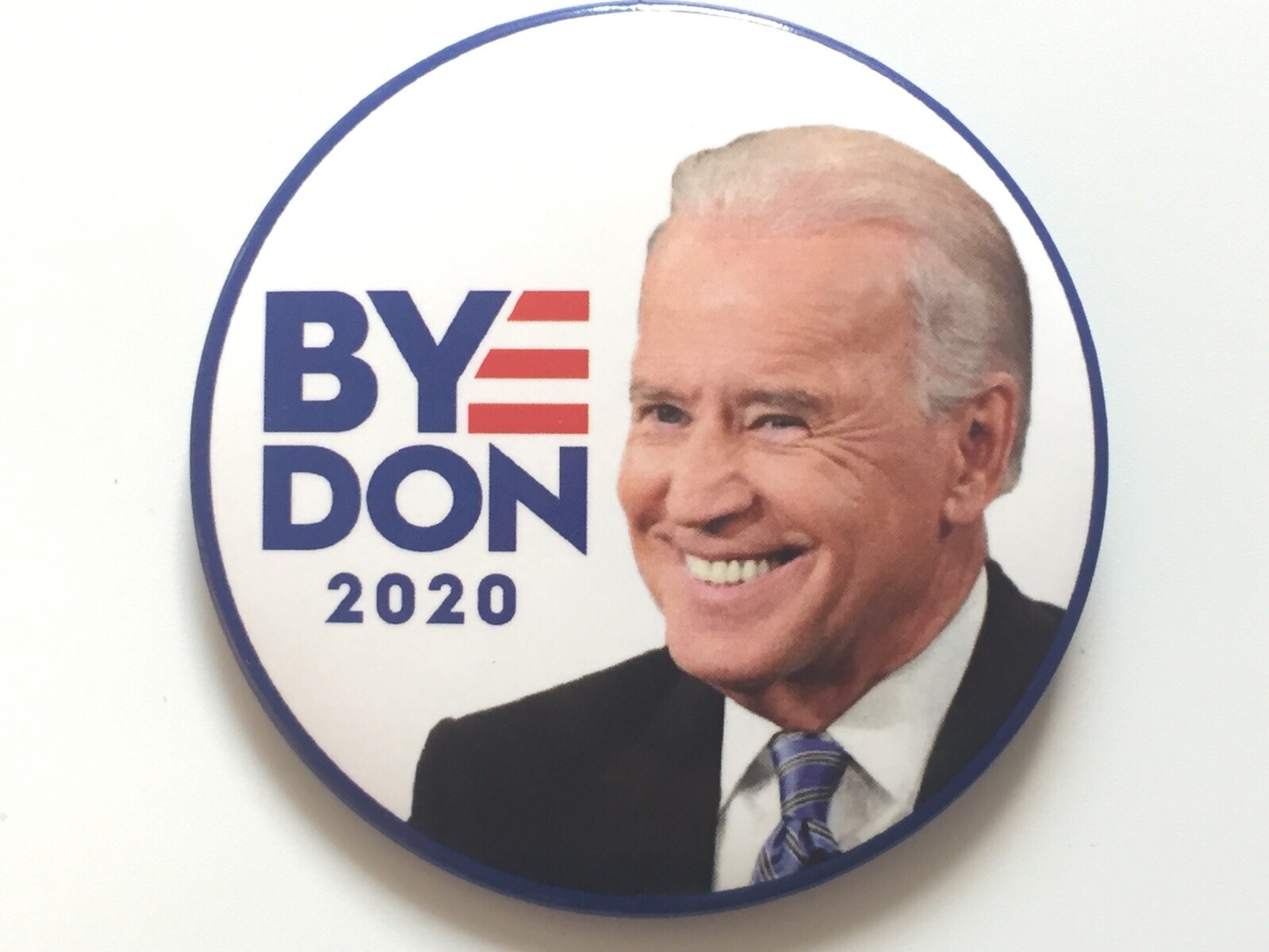 2020 Vice President Joe Biden for President 3″ Button Bye Don 2020 Pin ByeDon