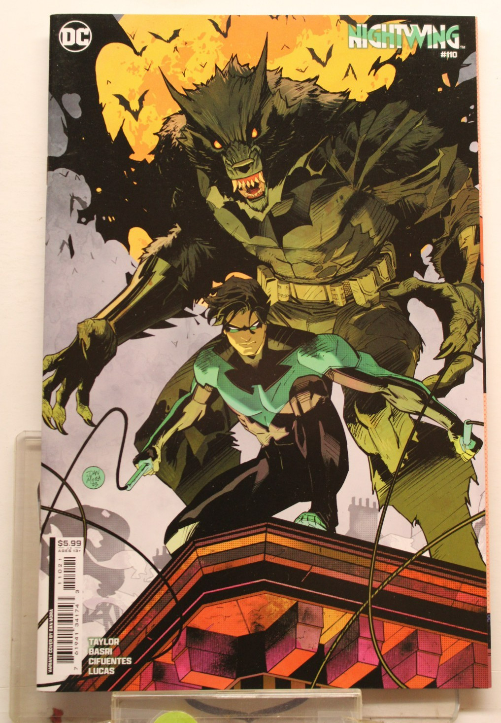 NIGHTWING #110 (2024) Batgirl, Robin, Tom Taylor, Dan Mora, DC, NM/M