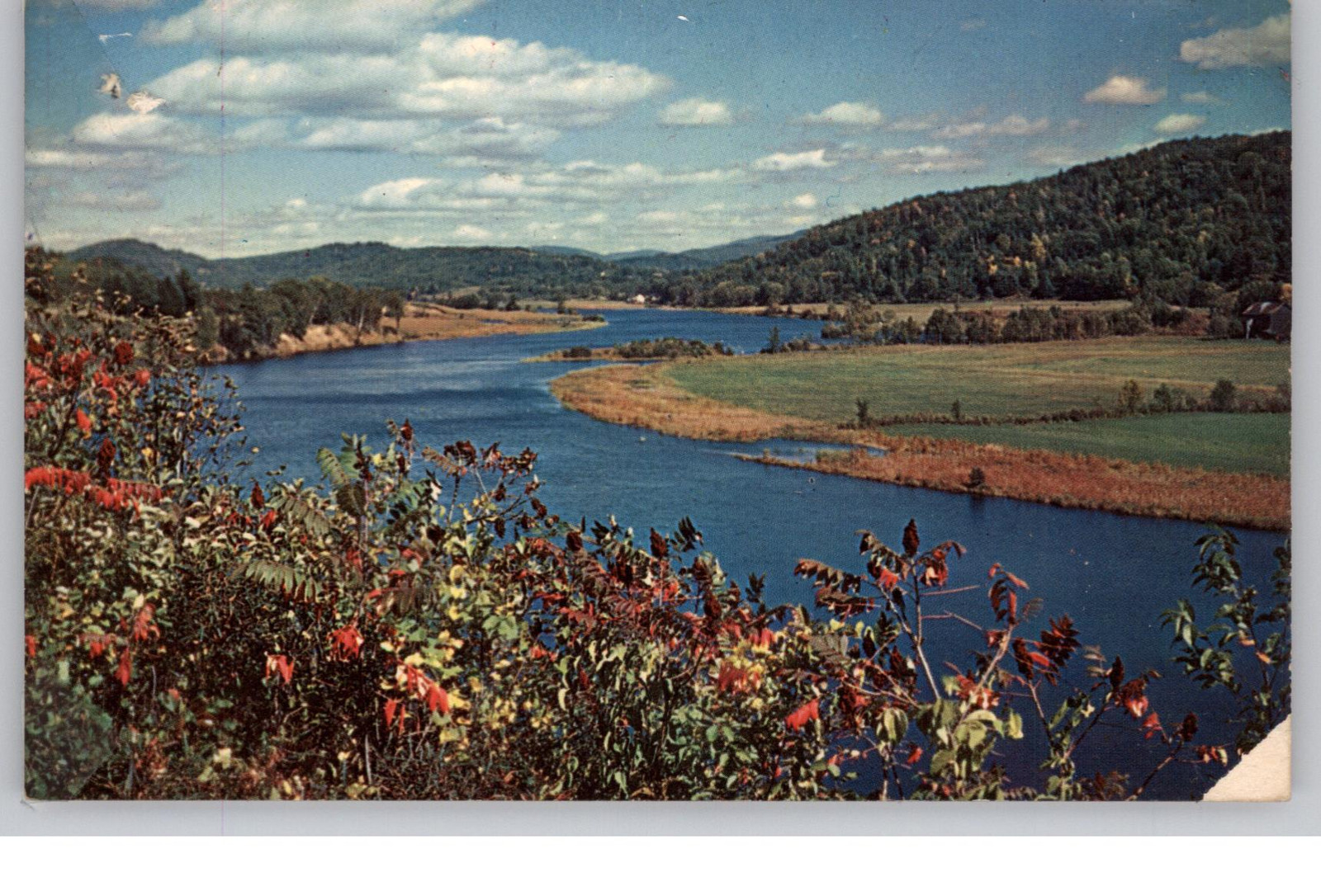 Scenic River Landscape Photochrome Postcard 1939 Now