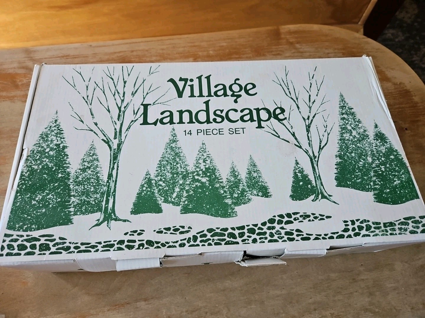 DEPARTMENT 56 VILLAGE LANDSCAPE 14 Piece Set 52590 NEW IN BOX