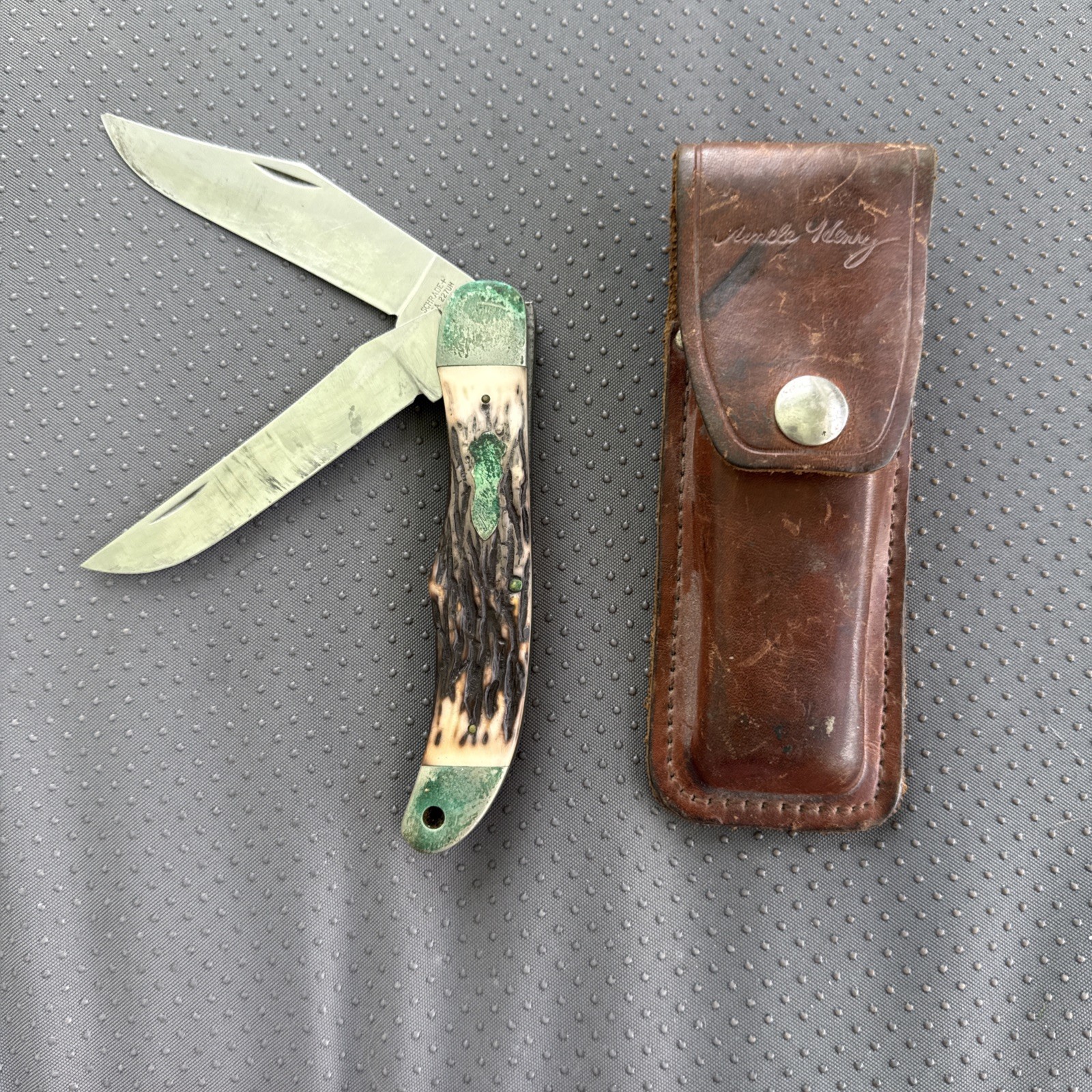 Vintage Schrade USA 227UH Uncle Henry “Folding Bowie”