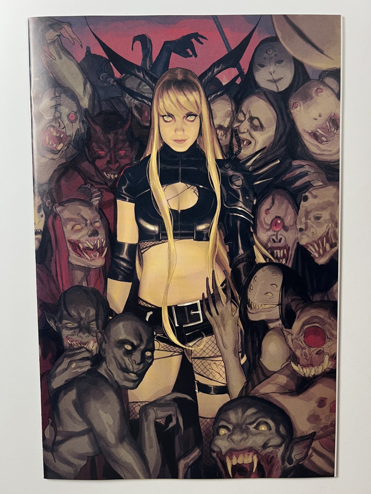 X-Men #11 NM Virgin Variant Joshua Sway Swaby 1:100 Incentive Cover feat. Magik
