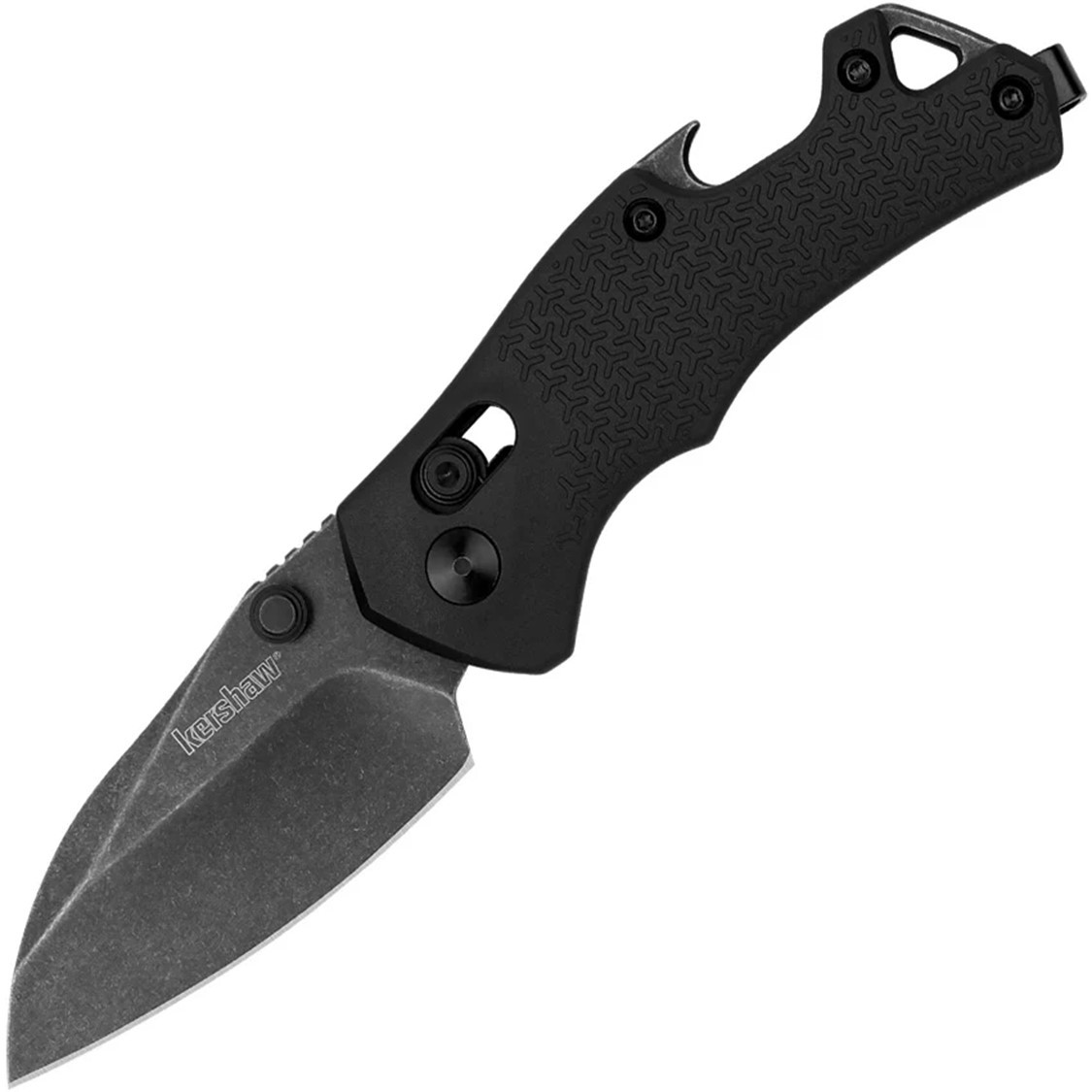 Kershaw Craze DuraLock Black GFN Folding 8Cr13MoV Reverse Tanto Knife 8337X