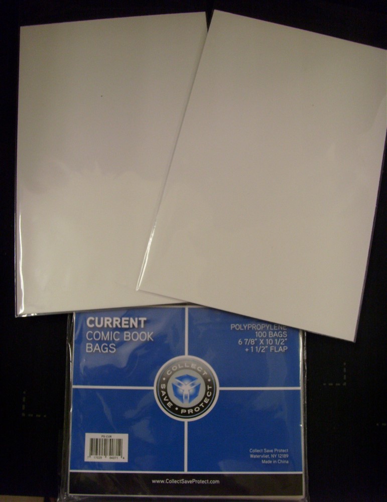 COLLECT SAVE PROTECT BCW MODERN POLYPROPYLENE 3 BAG AND BOARD COMBO NEW!