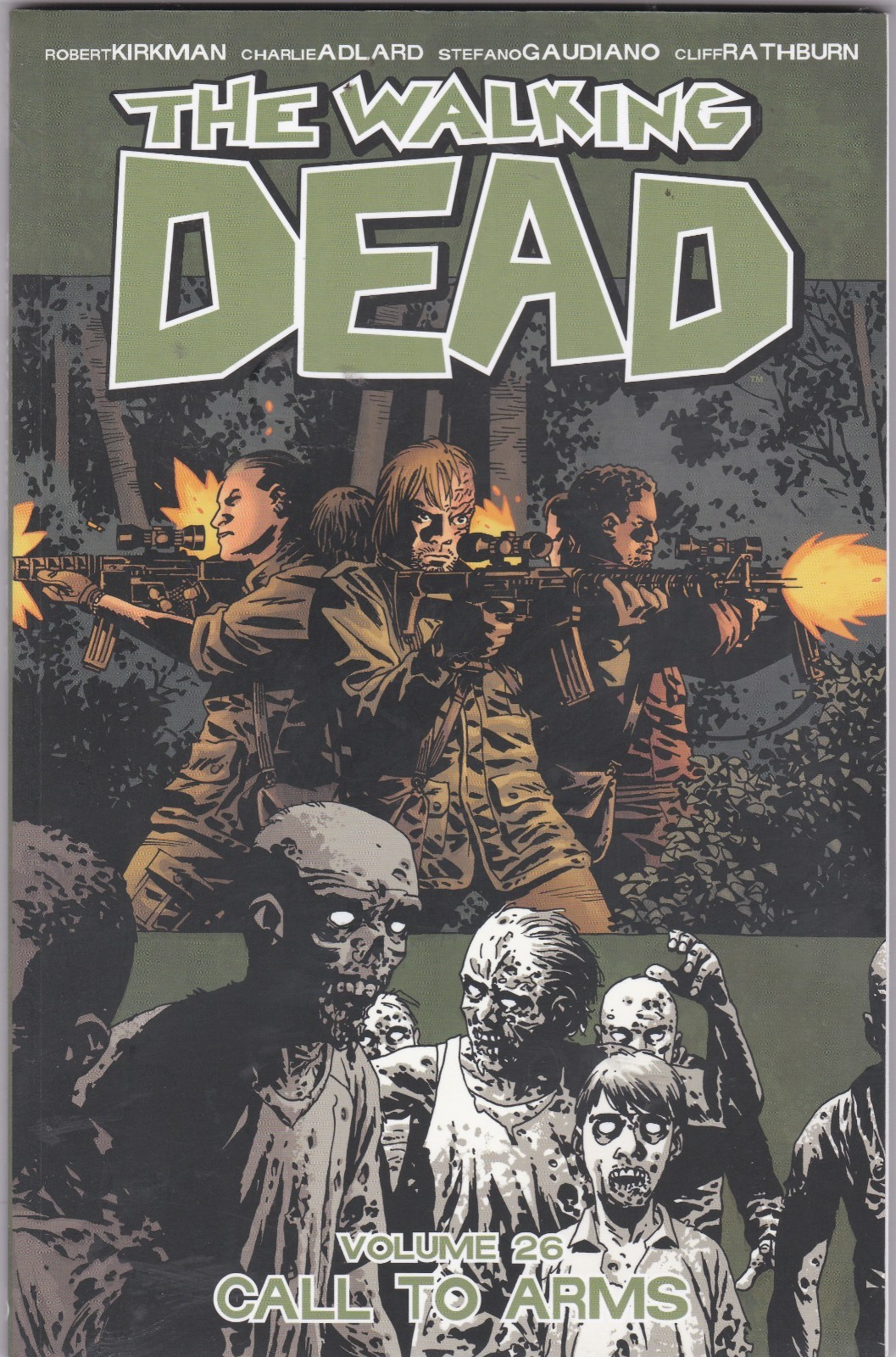 The Walking Dead, Vol 26: All Out War: Image Comics 2016 TPB VF/NM (9.0)