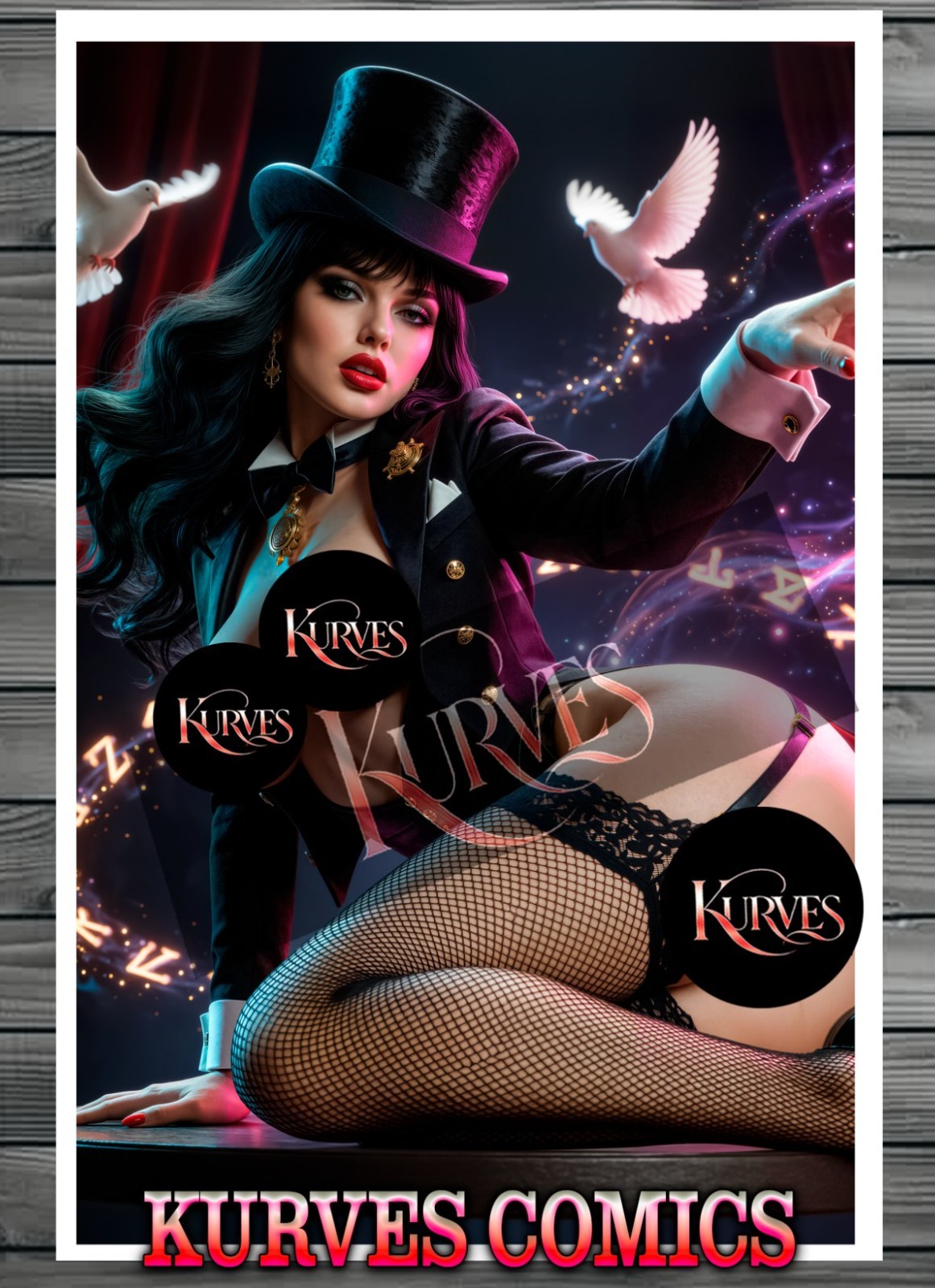 Zatanna Zatara | VIRGIN | SINGLE COVER EDITION | KURVES COMICS