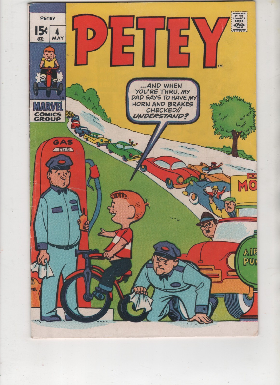 Petey #4, Very Hard To Find, FN- 5.5, 1st Print, 1970, See Scans