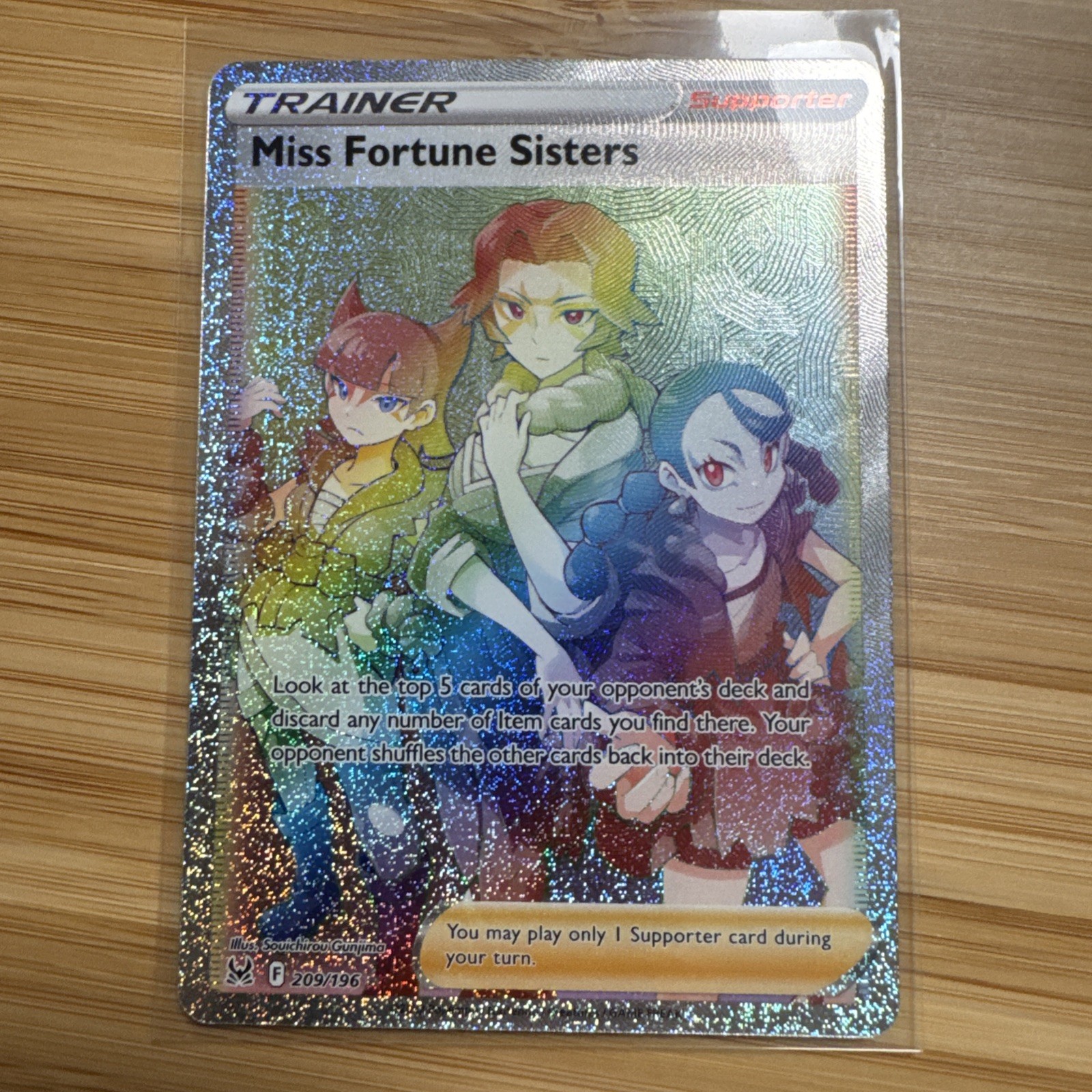 Miss Fortune Sisters (Secret) SWSH11: Lost Origin 209/196 NM – Pokemon TCG