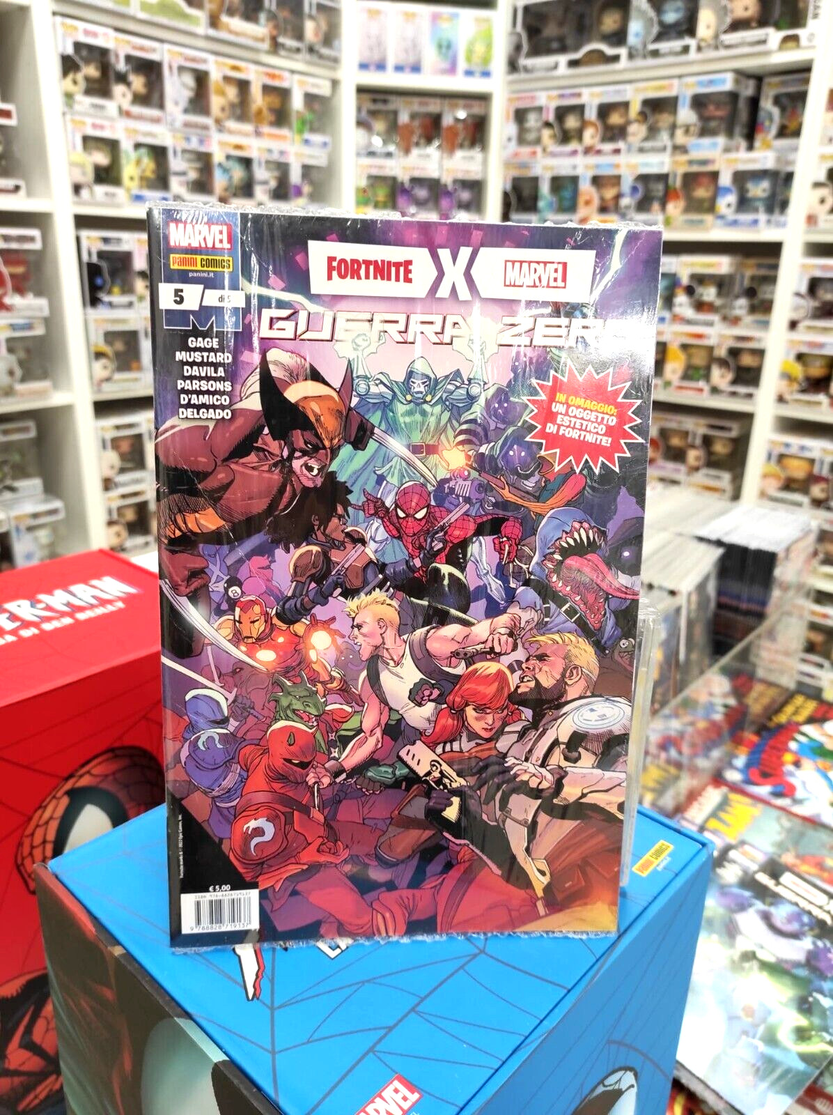 FORTNITE X MARVEL: Zero War Complete Series 1-5 Codes Expired ITA