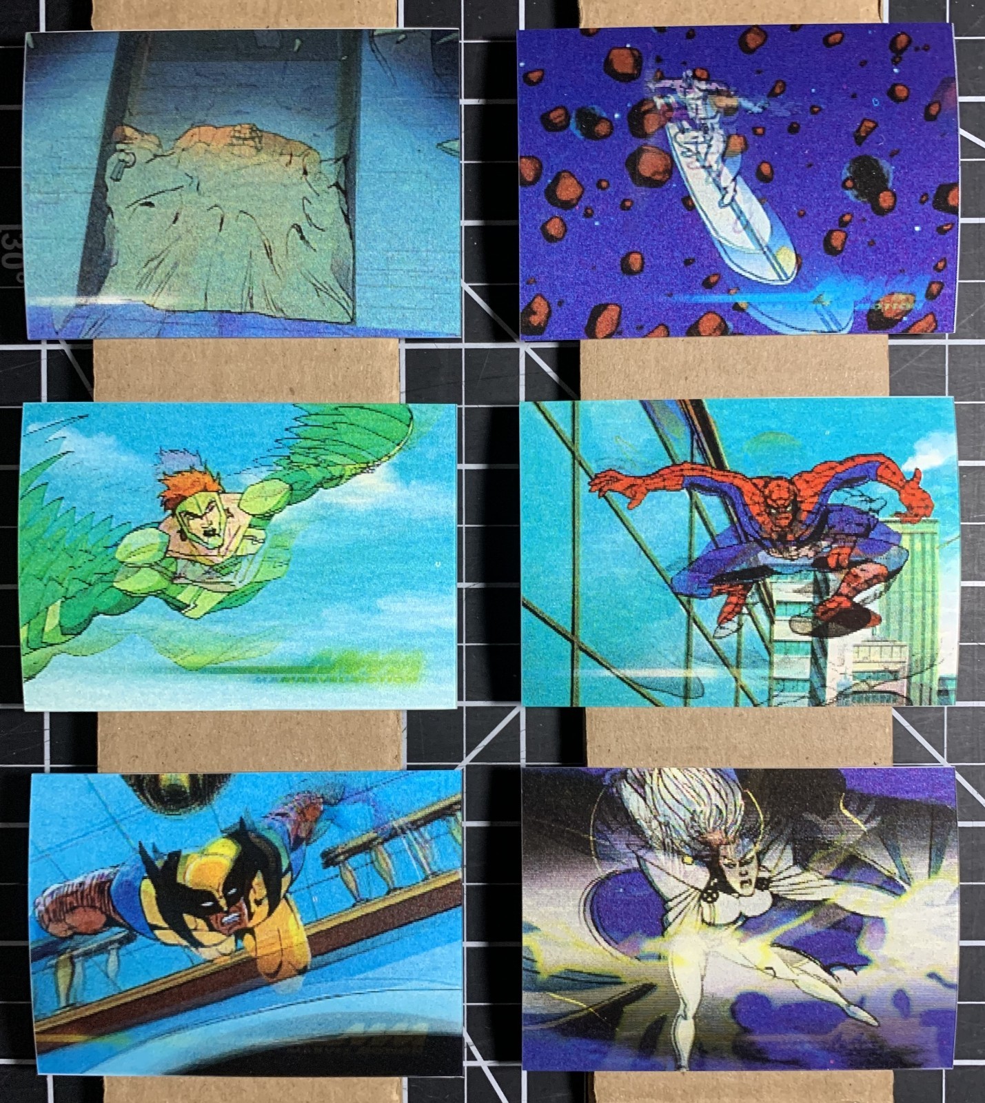 1996 Marvel Motion – Complete Card Set – Base + Virtual Vision