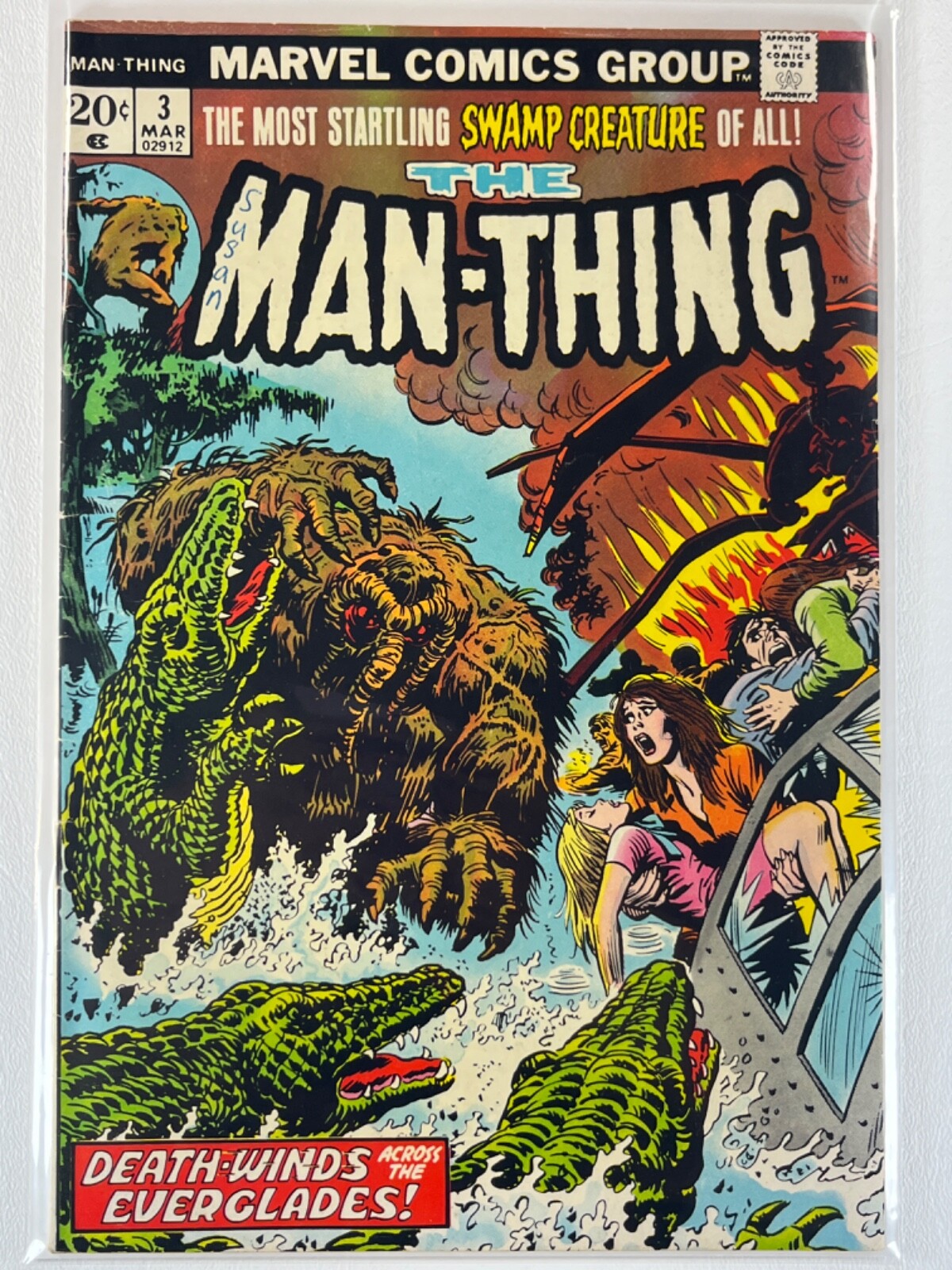 The Man-Thing #3 Marvel 1974