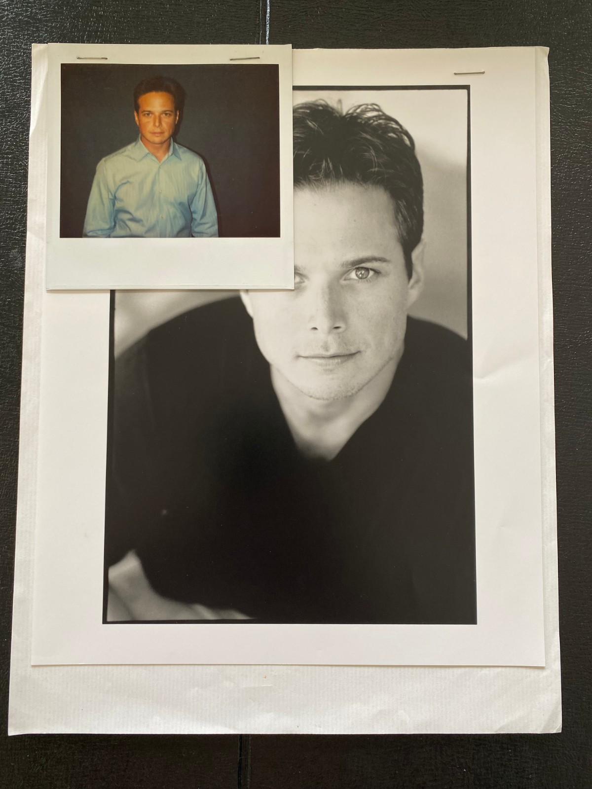 Scott Wolf Casting Polaroid Headshot Party Of Five Original Photo 2002 Type 1