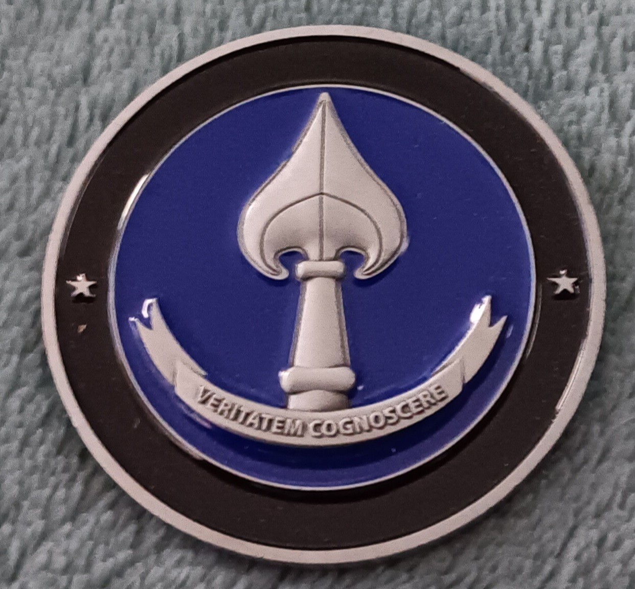 Special Ops CIA Covert Influence Ghost Operators Programs Challenge Coin & Base