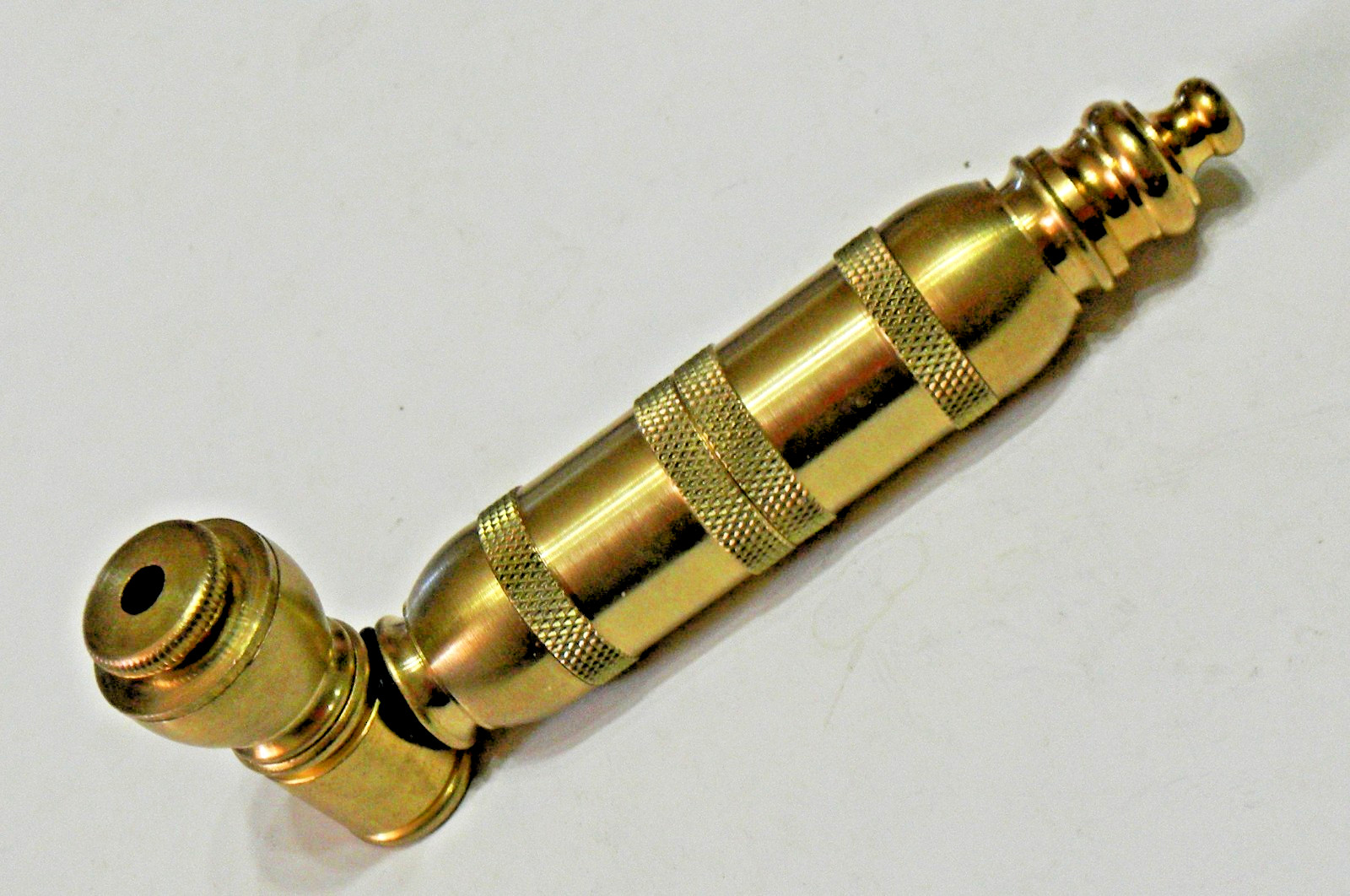 4″ Inch Tobacco Smoking Chamber Pipe Genuine Brass Chamber Pipe Made In USA