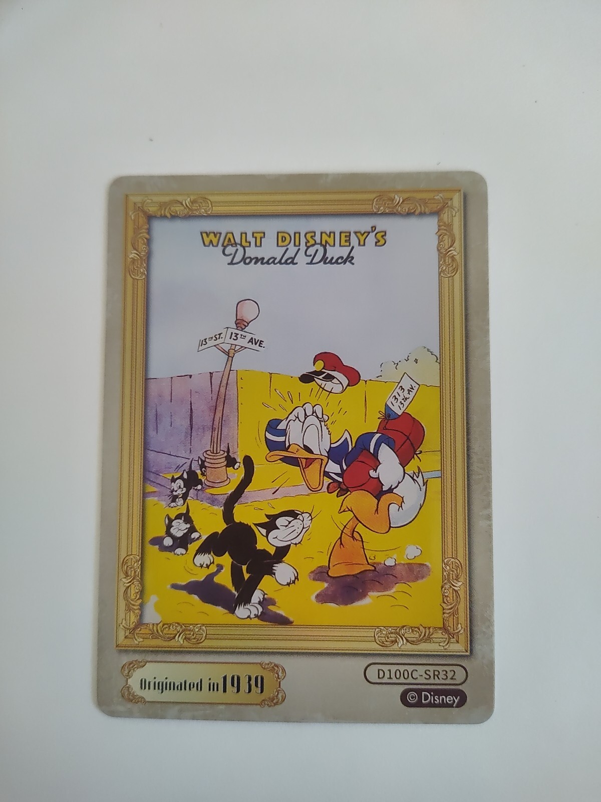 2023 Card.Fun Disney 100 Carnival Series Donald Duck Retro Poster D100C-SR-32