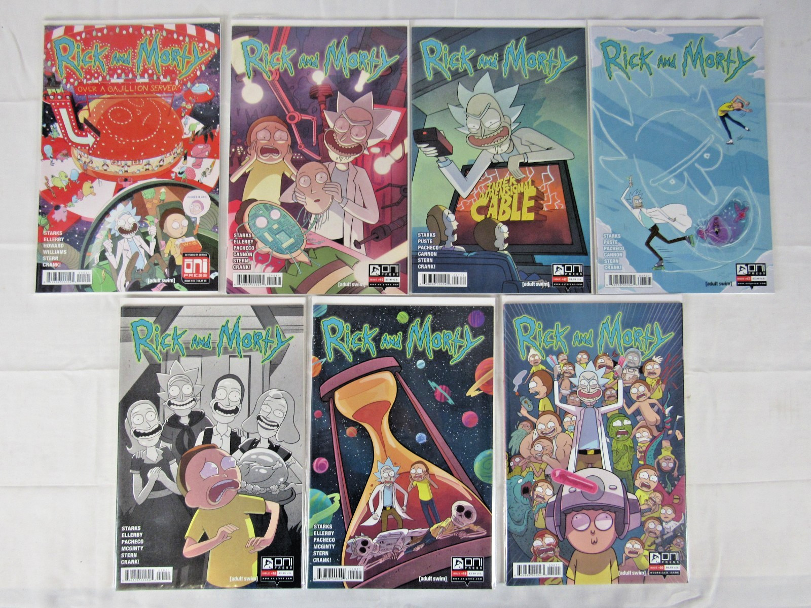 Rick & Morty (2015, Oni) Comic Lot #45, 46, 47, 47B, 48, 49, 50 NM MM513