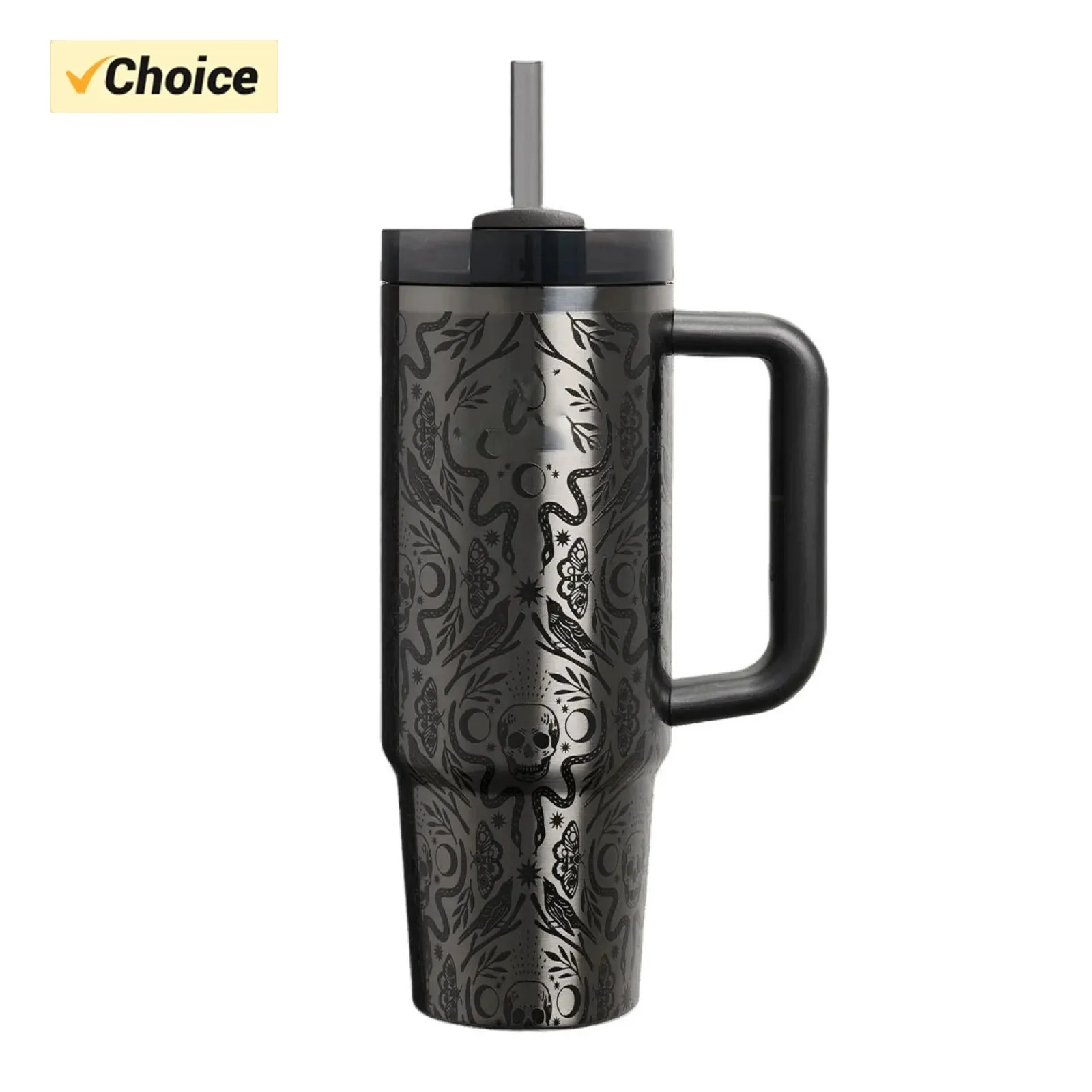 Hot New 40oz Standard Packaging Portable Halloween Mug 304 Stainless Steel Large