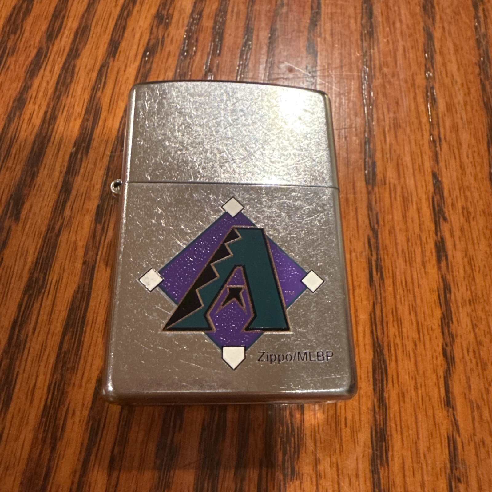 Zippo MLB Arizona Diamondbacks Street Chrome 2002 Unfired