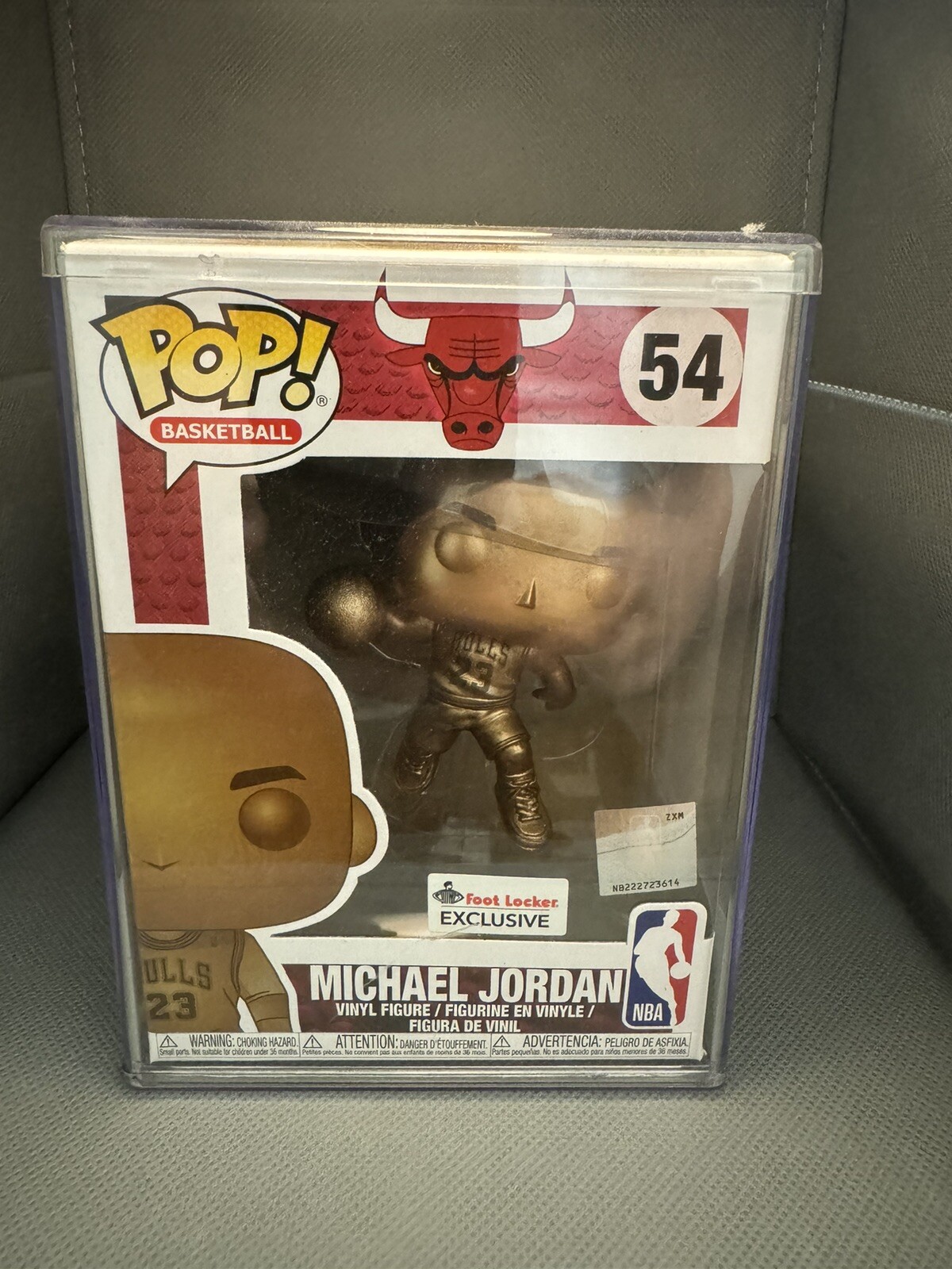 Funko Pop Basketball Michael Jordan 54 Chicago Bull NBA with Protector