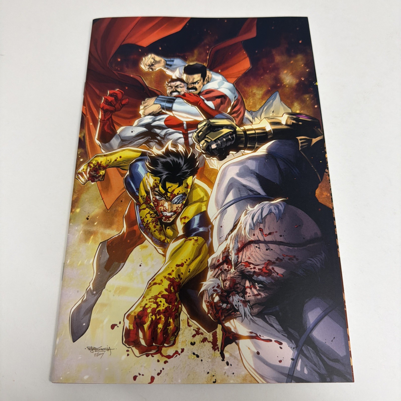 Invincible Returns #1 Facsimile Variant Thragg 1st App Segovia Virgin Cover 2026