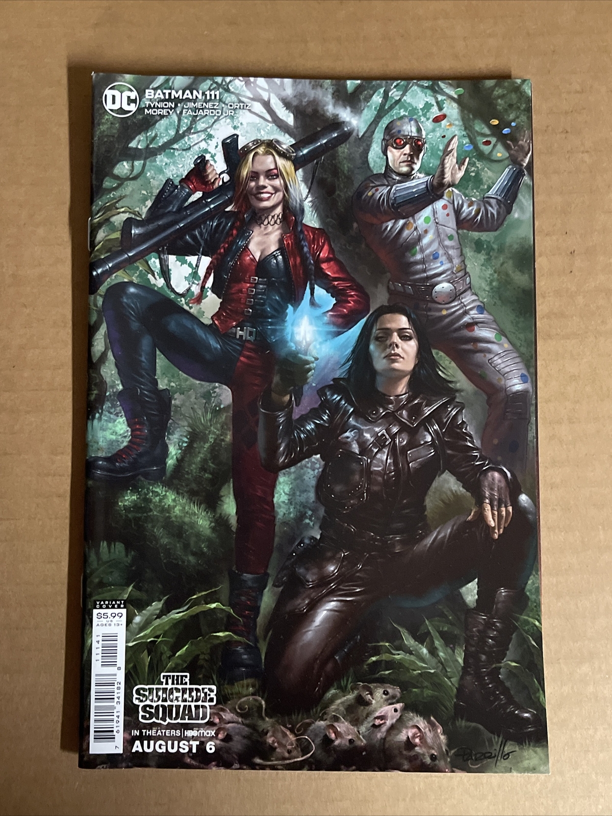BATMAN #111 SUICIDE SQUAD MOVIE VARIANT FIRST PRINT DC COMICS (2021)