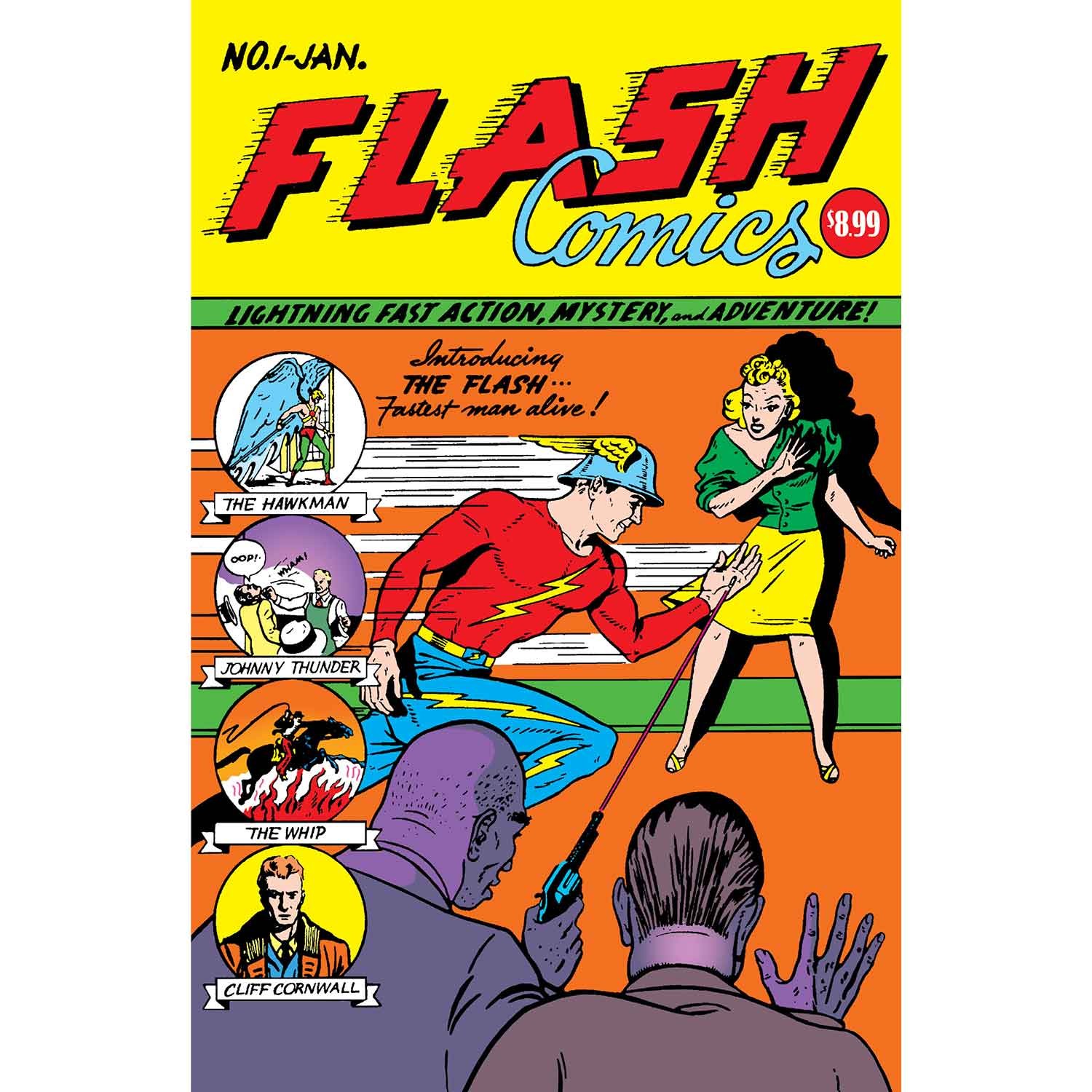 Flash Comics 1 Facsimile Edition Cover B Sheldon Moldoff Foil Variant DC Comics