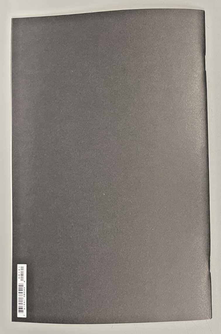Absolute Superman Noir Edition #1 Black Blank Variant Cover B