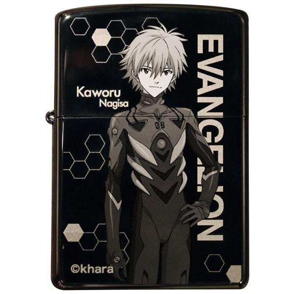 Zippo Evangelion Eva Kaworu Nagisa Black Titanium Coating Japan Limited Cool