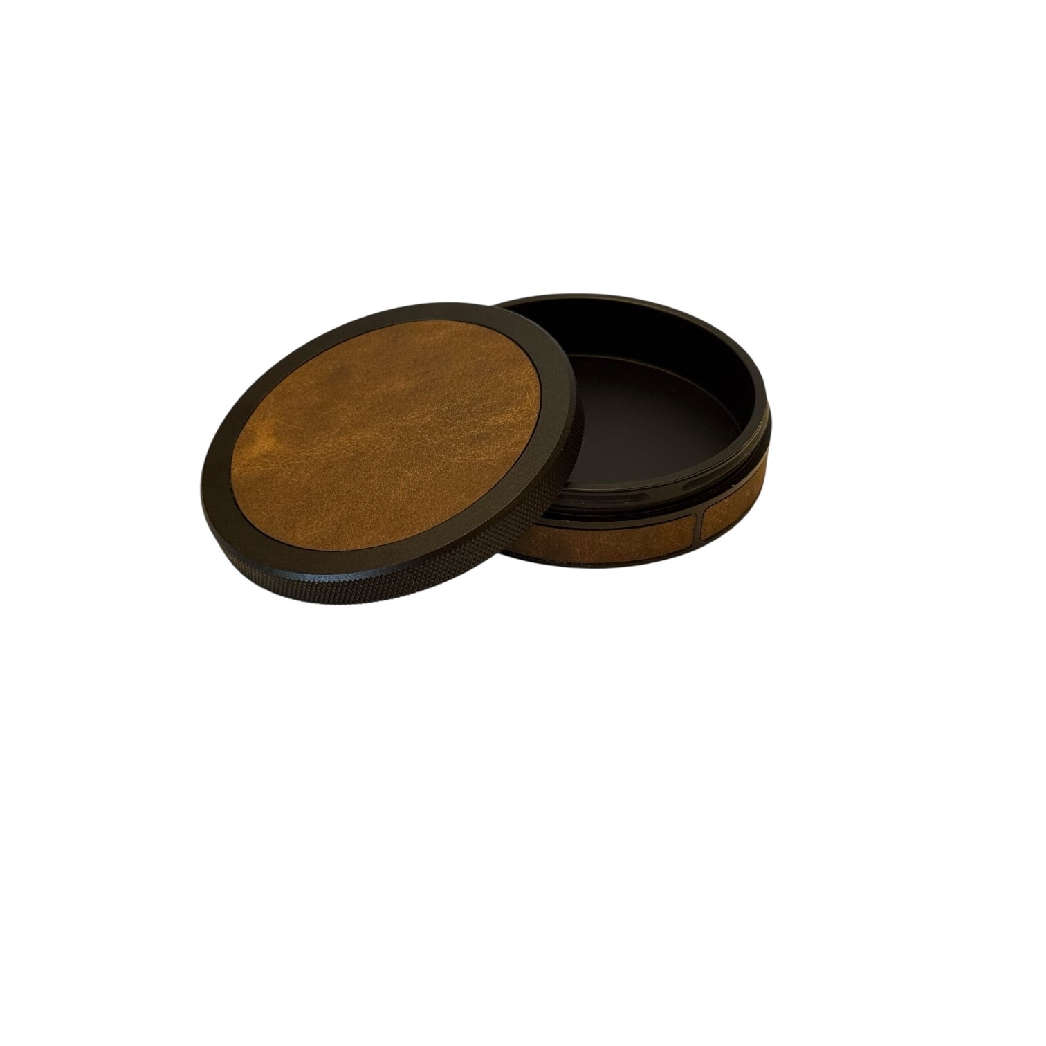 High Quality Aluminum & Leather Can for Zyn, Velo, Rogue Pouches | Zyn Container