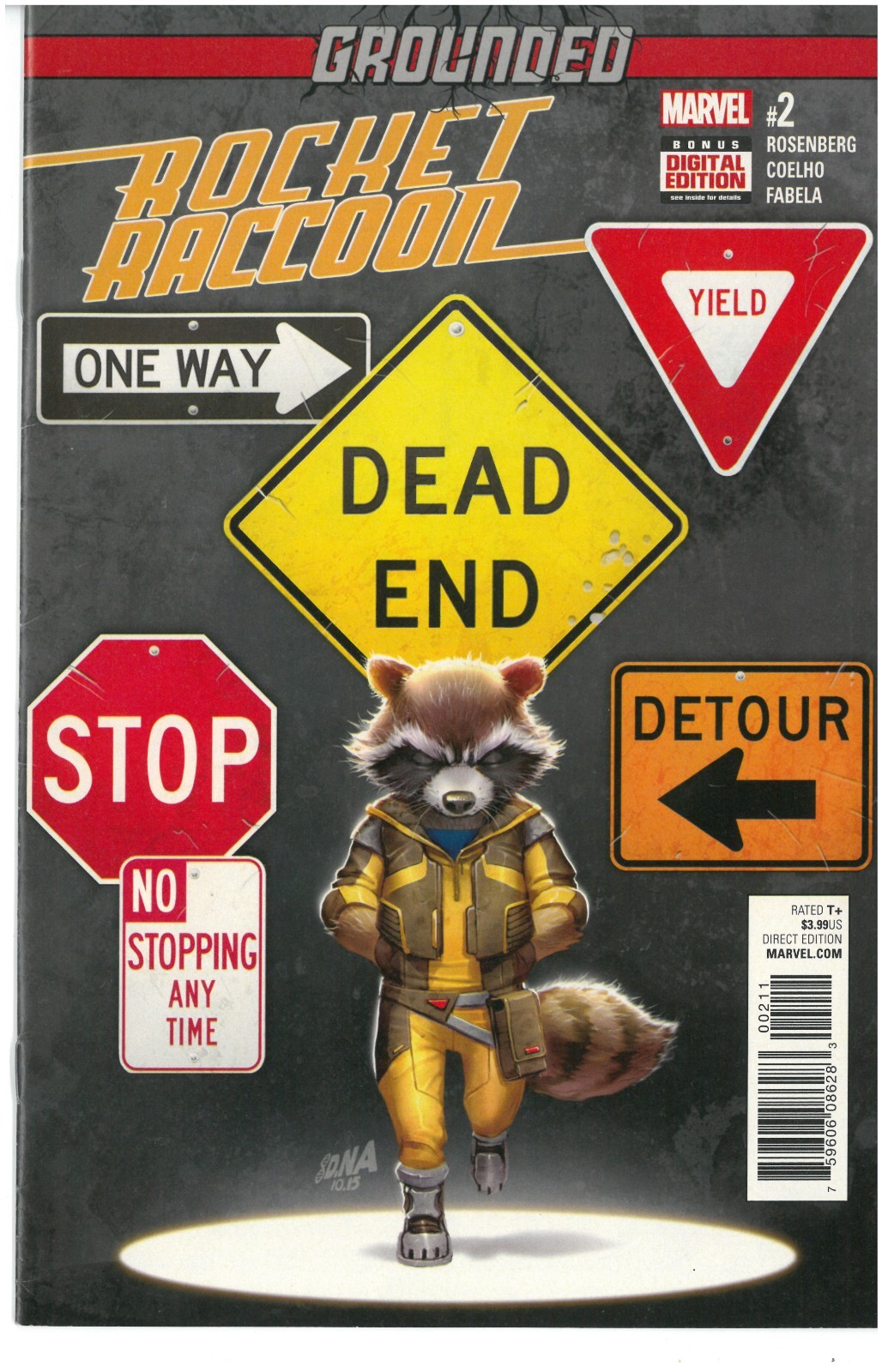 Rocket Raccoon #2 Marvel Comics (2017) “Grounded” Rosenberg Coelho Fabela