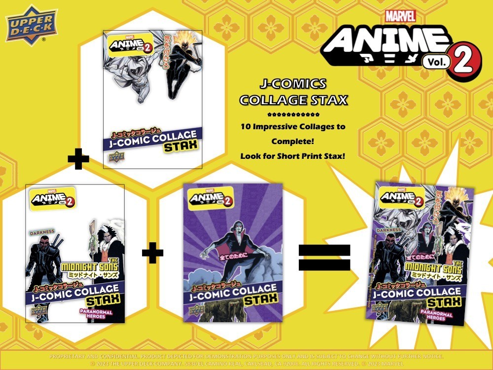 2023 Upper Deck Marvel Anime Volume 2 Hobby 8-Box Case