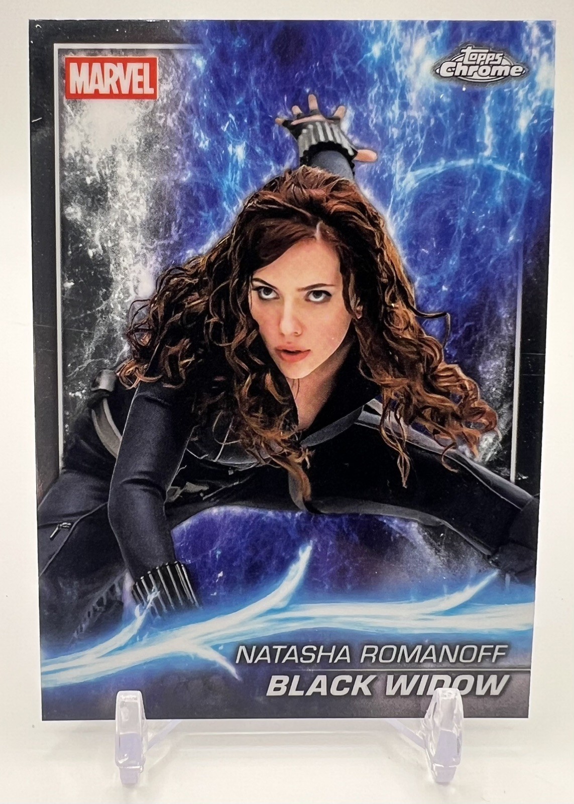 2025 Topps Chrome Marvel Studios Black Widow Iron Man 2 #7
