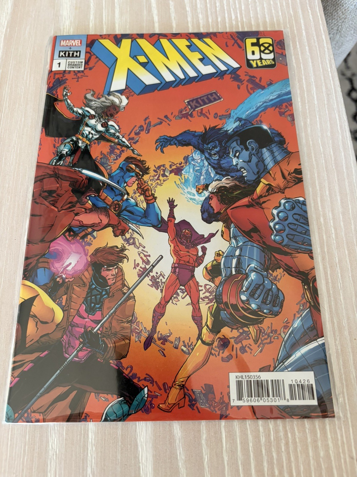 Kith for X-Men #1 60th Anniversary Comic Book Marvel SDCC 2023 NEW SEALED