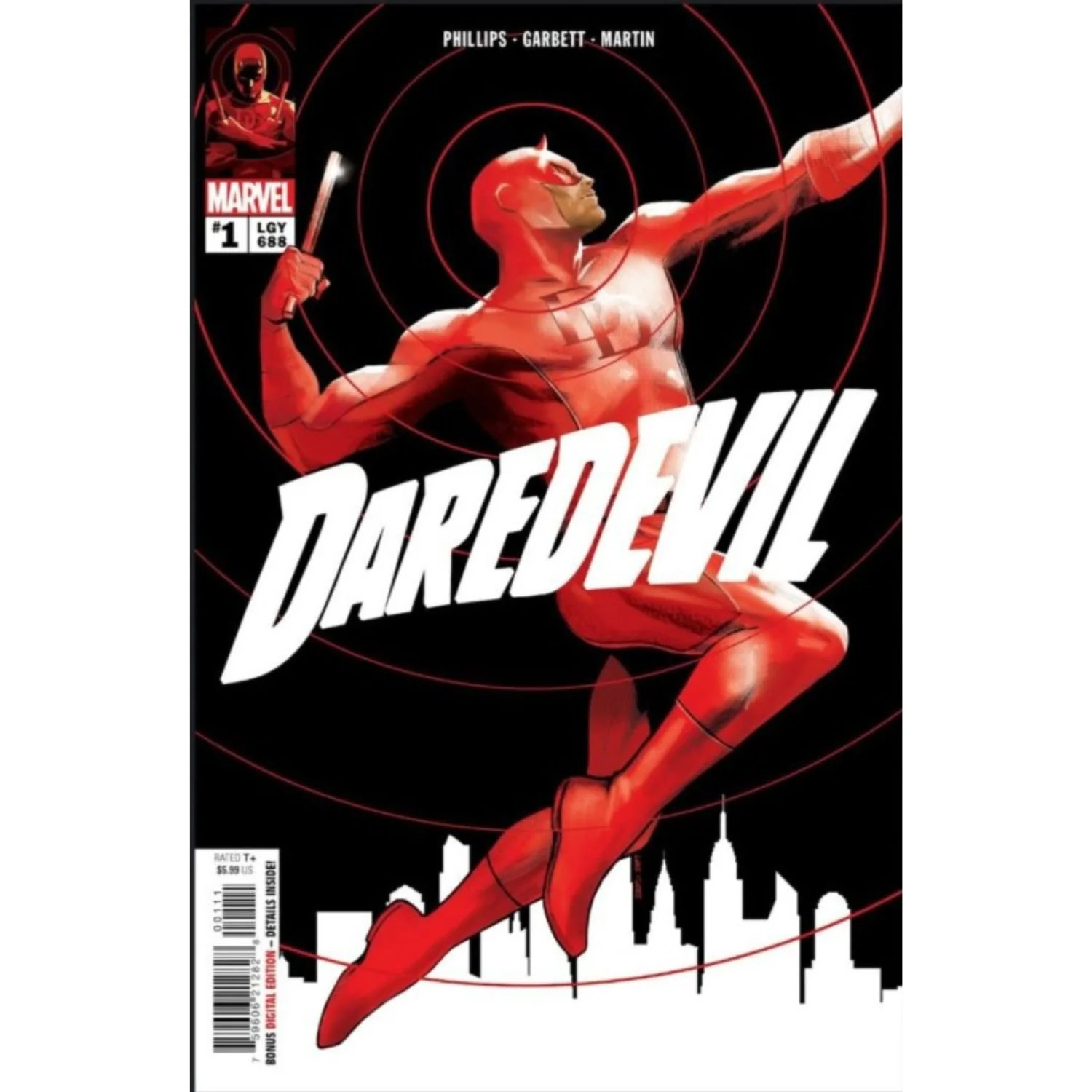 Daredevil: #1 [Lee Garbett CVR A] 2026