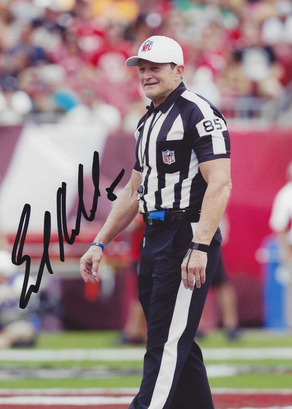 Ed Hochuli Autographed Signed Photo – NFL Football Referee – w/COA