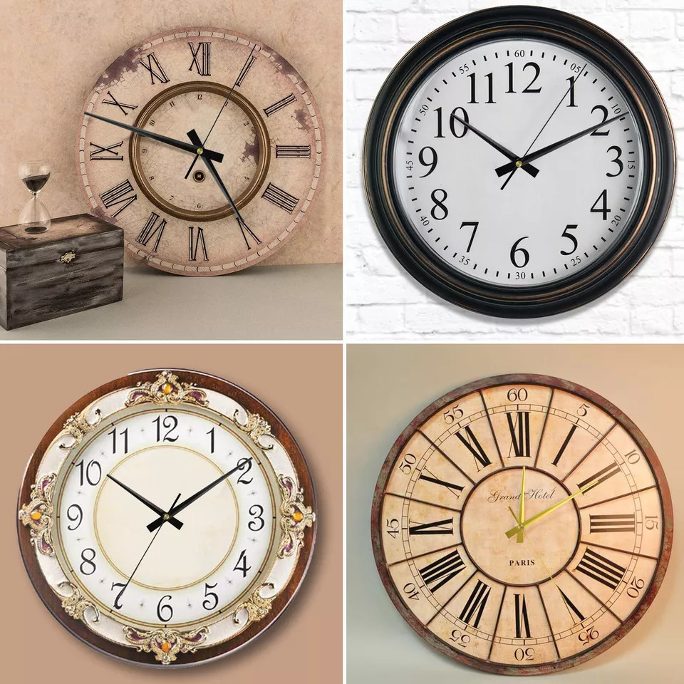 3 PCS DIY Clock Movement Quartz Mechanism Wall Replacement Repair Tool Parts Kit
