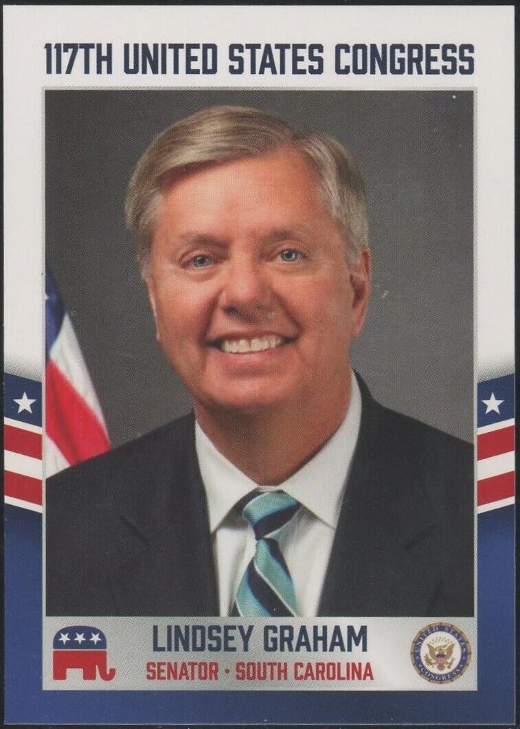 2021 Fascinating Cards 117th US Congress Lindsey Graham South Carolina #79