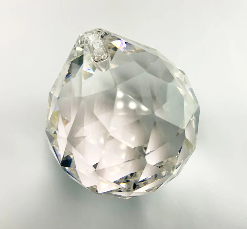 Asfour Crystal Ball Prism Suncatchers – 20mm #701 Crystals for Car Chandeliers