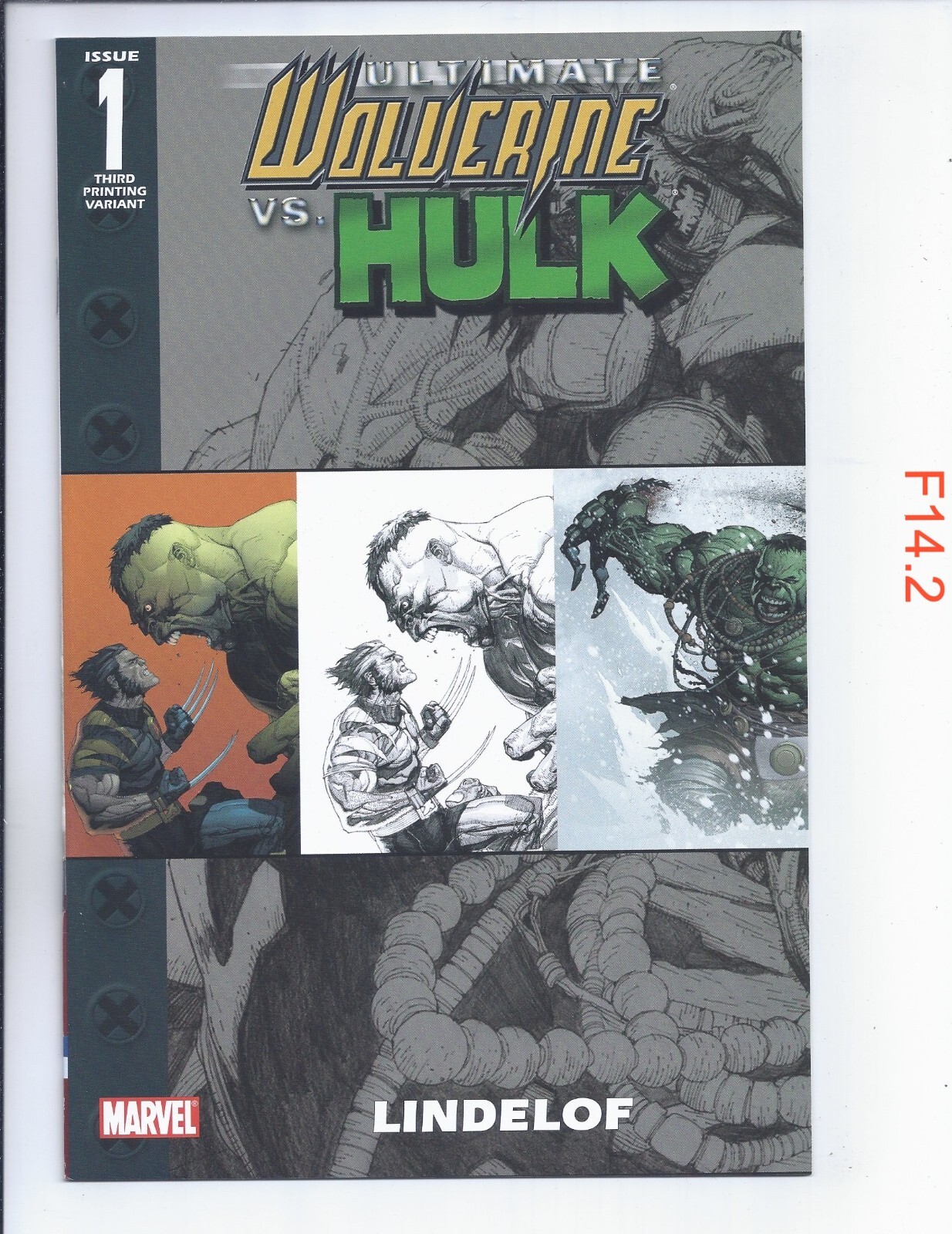Ultimate Wolverine vs. Hulk #1 3rd print 2006 Marvel VF/NM f142